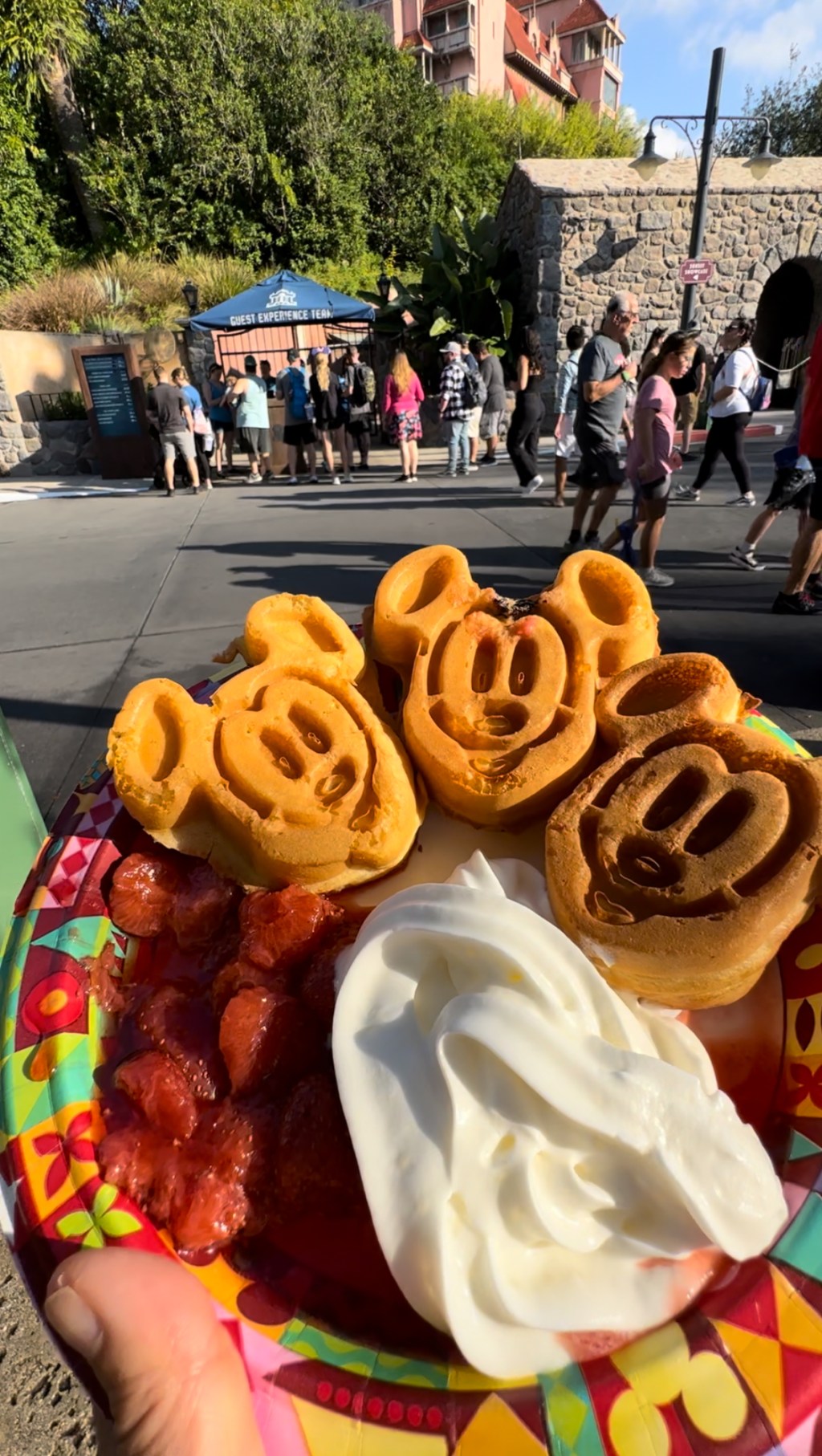 Mickey Mouse Waffles at Hollywood&nbsp;Studios